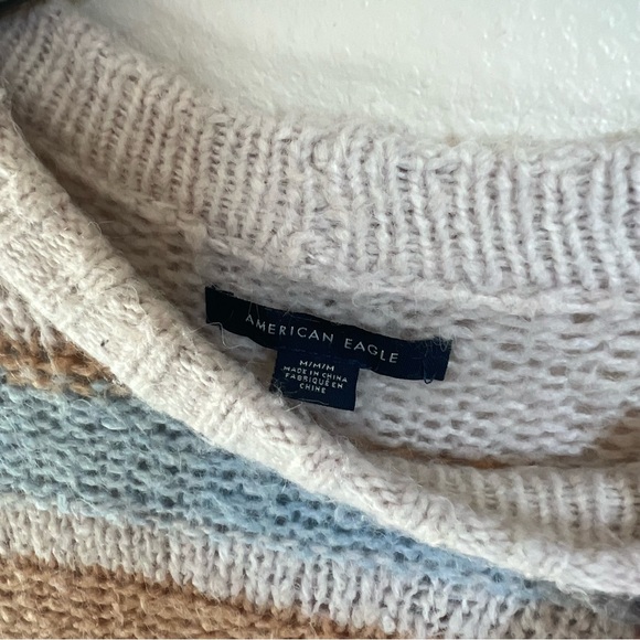 American Eagle Colorful Knit Sweater - Picture 2 of 3